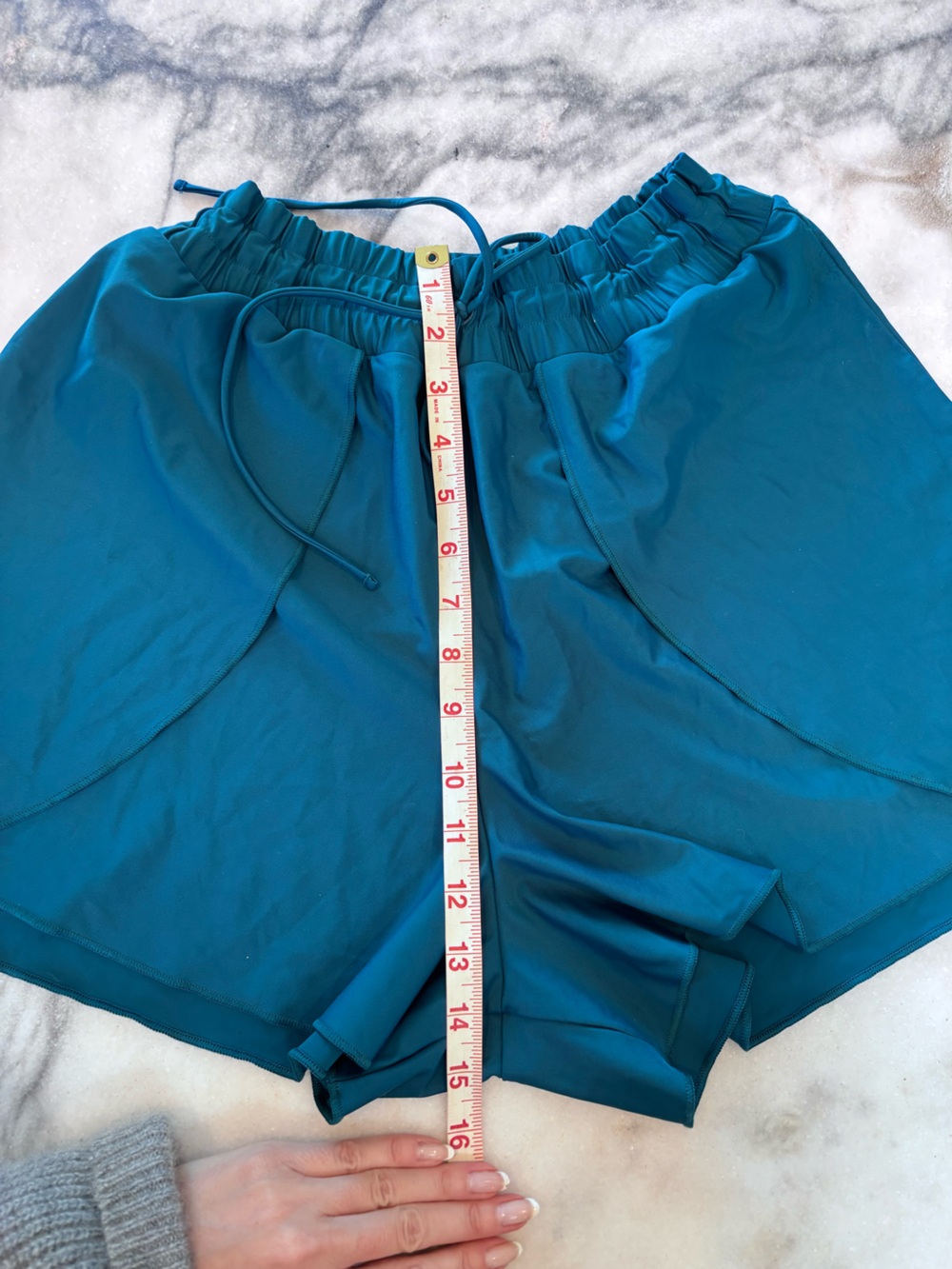 Summersalt Sea to Shore Swim Shorts in Seaweed Sz L - Picture 7 of 8